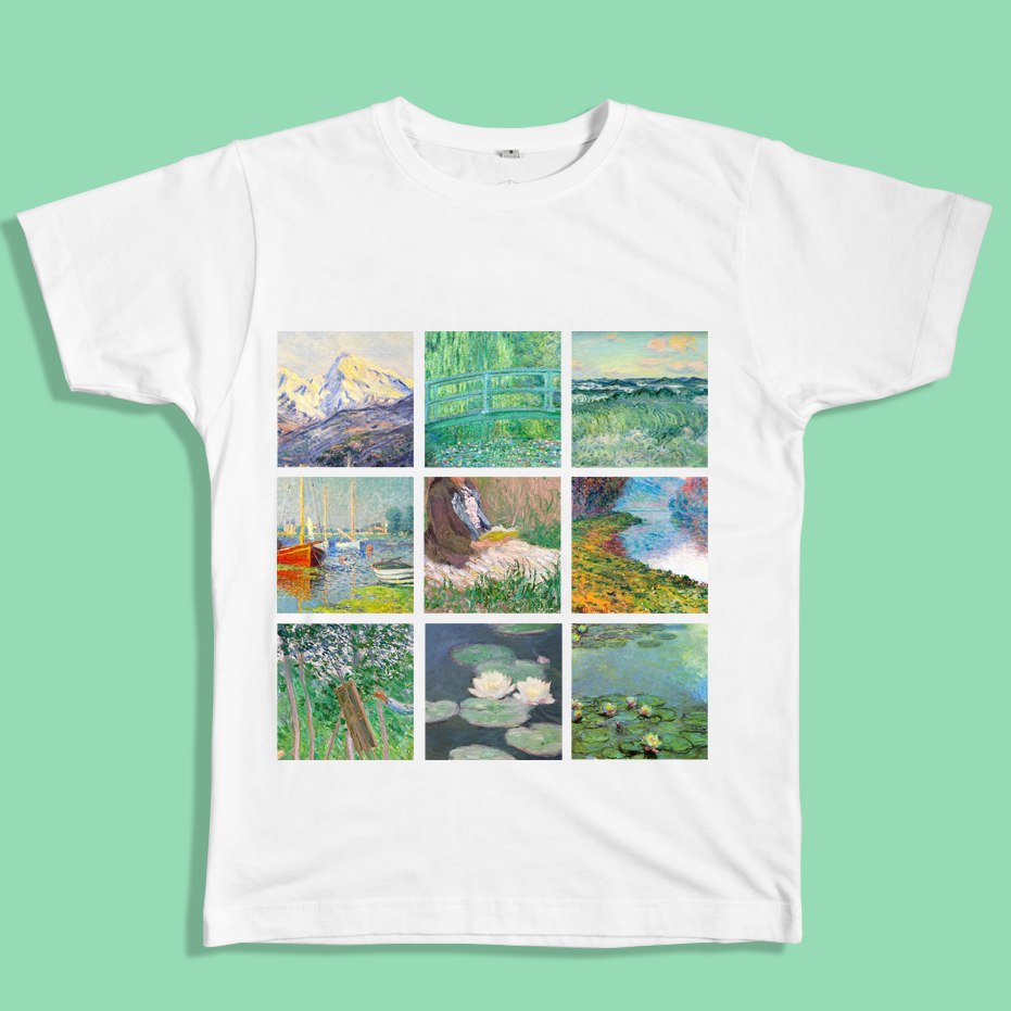 VILZSTUDIOS Artistic graphic casual tee from VILZSTUDIOS