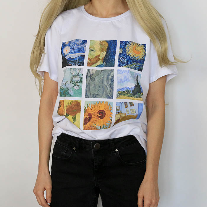 VILZSTUDIOS Artistic graphic short sleeve tee from VILZSTUDIOS