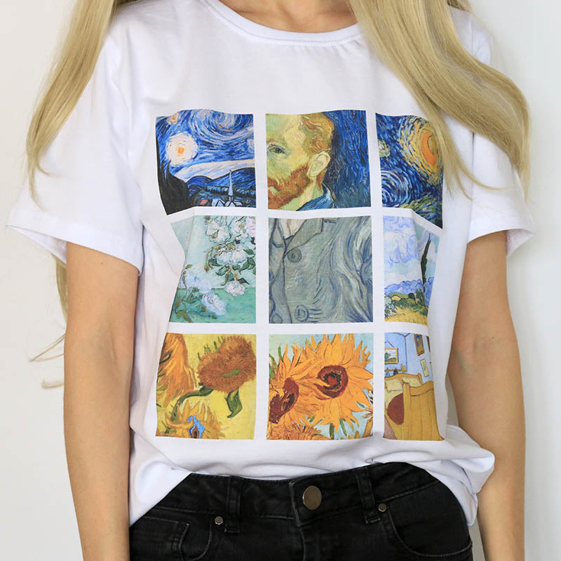 VILZSTUDIOS Artistic graphic short sleeve tee from VILZSTUDIOS