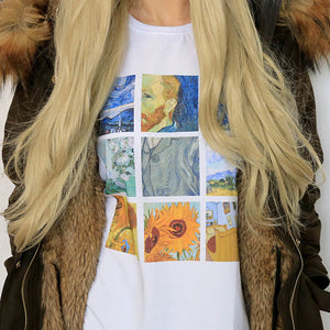 VILZSTUDIOS Artistic graphic short sleeve tee from VILZSTUDIOS