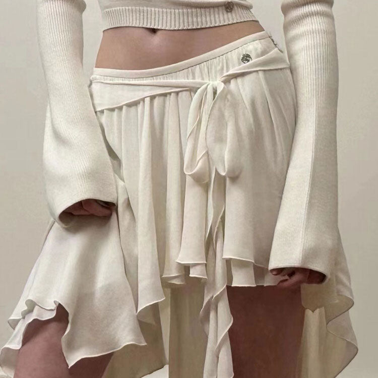 VILZSTUDIOS Asymmetrical mid skirt from VILZSTUDIOS