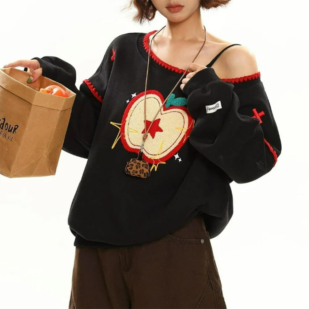 VILZSTUDIOS Asymmetrical one-shoulder sweater from VILZSTUDIOS