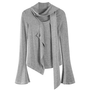 VILZSTUDIOS Stylish tie neck top from VILZSTUDIOS