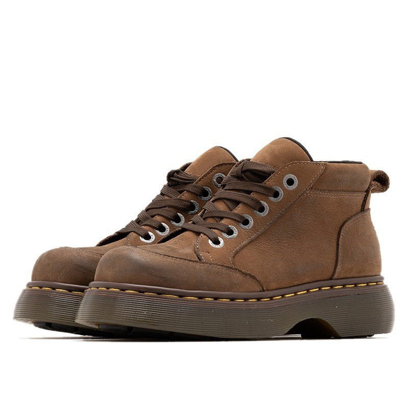 VILZSTUDIOS Autumn platform lace-up boots by VILZSTUDIOS