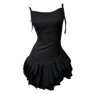 VILZSTUDIOS Balletcore inspired pleated dress from VILZSTUDIOS