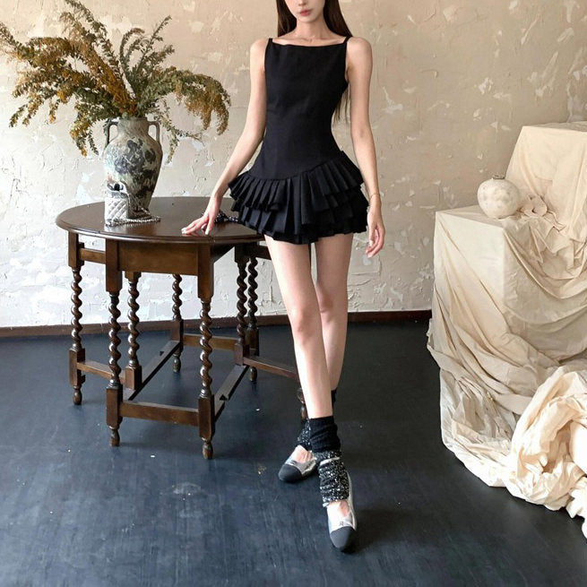 VILZSTUDIOS Balletcore inspired pleated dress from VILZSTUDIOS