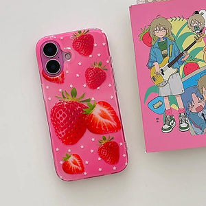 VILZSTUDIOS Stylish phone case with berry graphic design