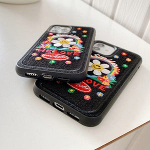 VILZSTUDIOS Stylish iPhone case with floral design