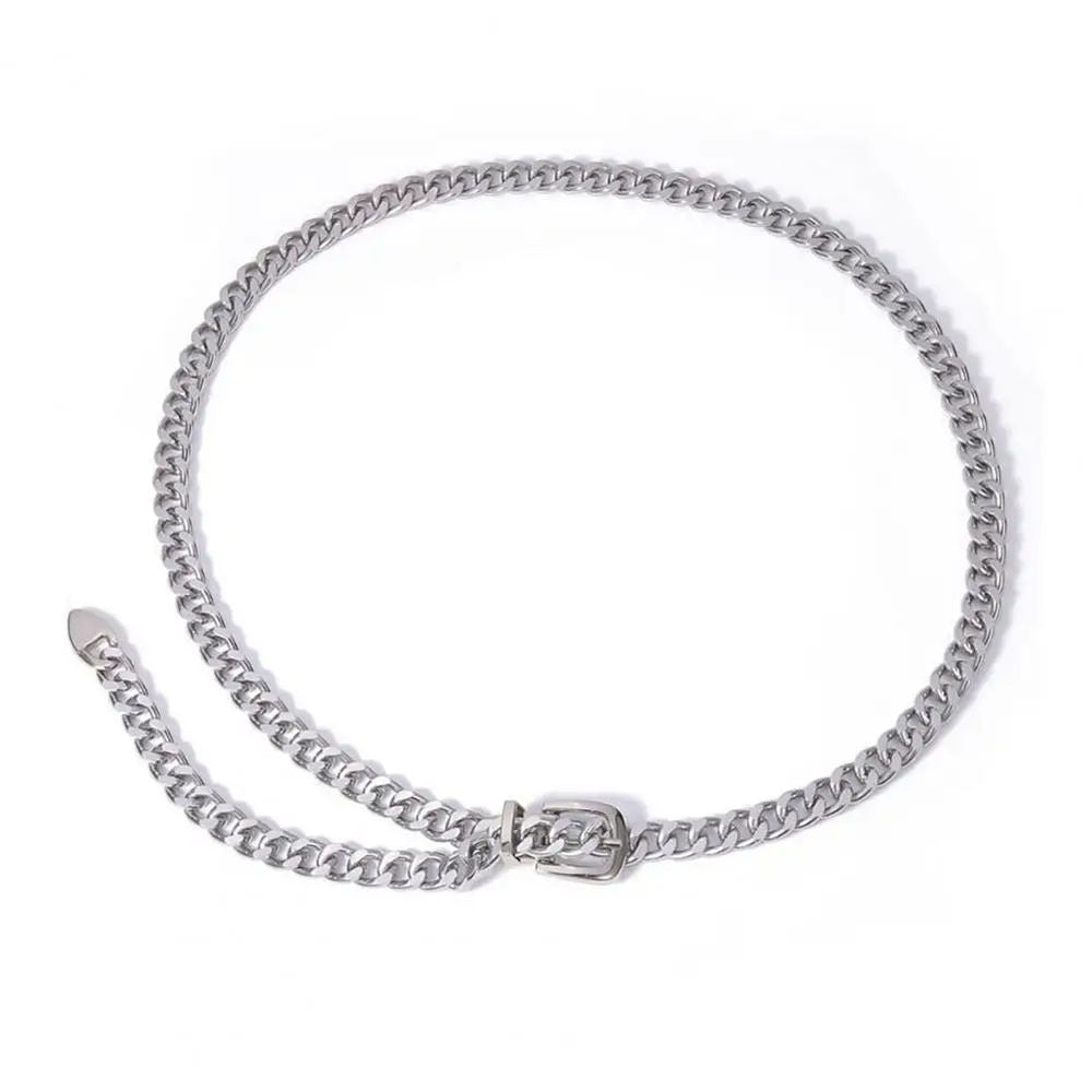 VILZSTUDIOS Fashionable belt with chunky buckle chain design
