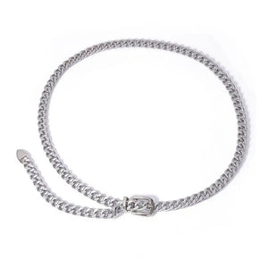VILZSTUDIOS Fashionable belt with chunky buckle chain design