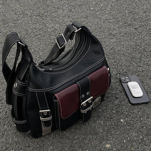VILZSTUDIOS Stylish checkered shoulder bag