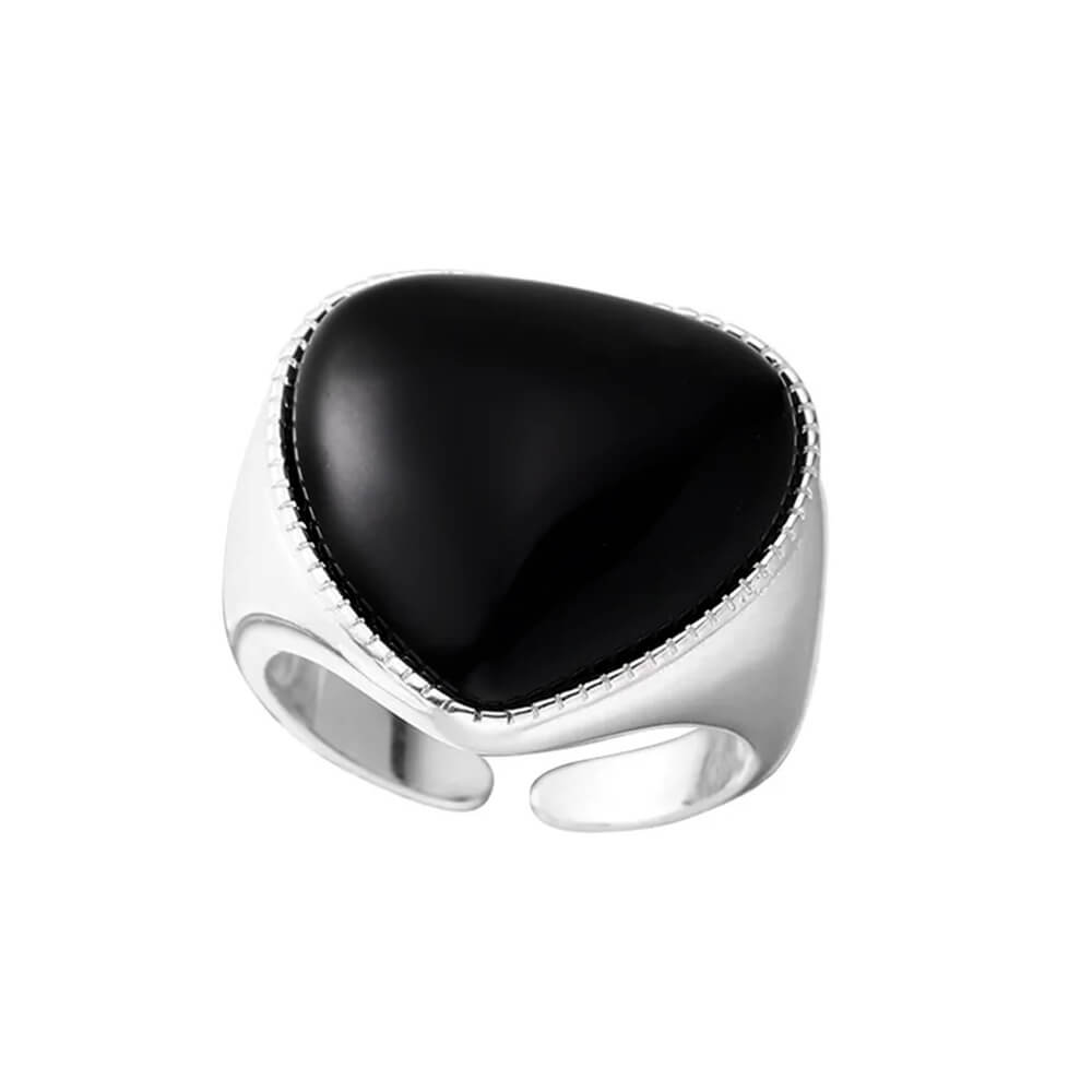 VILZSTUDIOS Chunky heart ring accessory
