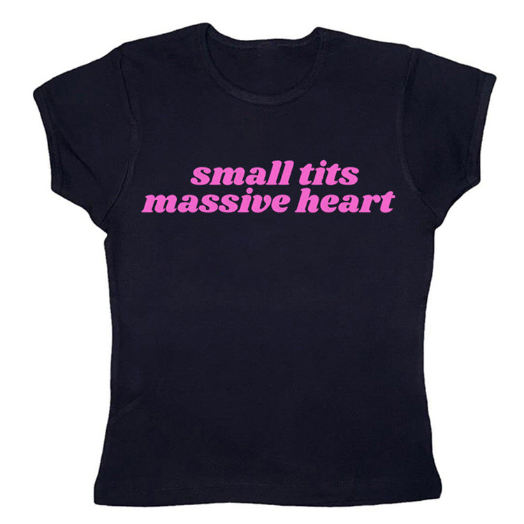 VILZSTUDIOS Bold Heart Crop Top from VILZSTUDIOS