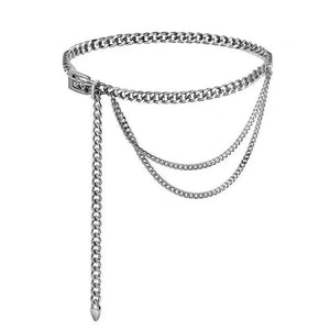 VILZSTUDIOS Layered chain belt accessory