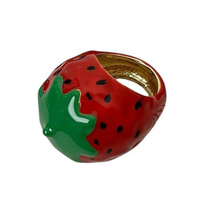 VILZSTUDIOS Stylish chunky ring made of zinc alloy