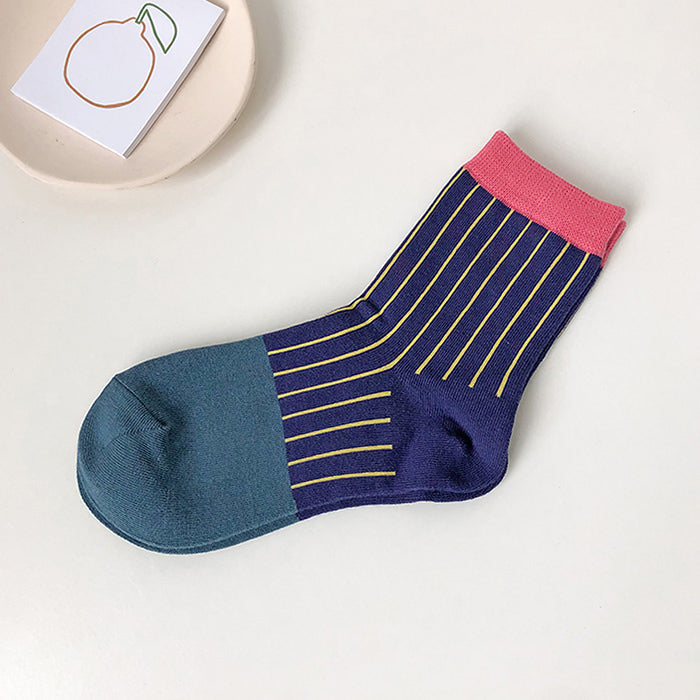 VILZSTUDIOS Cotton socks with bold stripes for stylish outfits