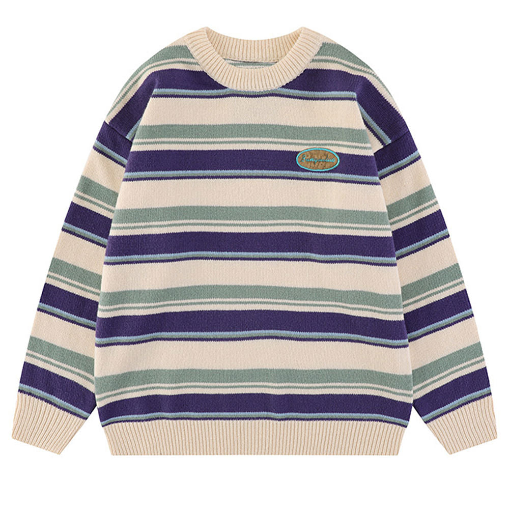 VILZSTUDIOS striped oversized sweater