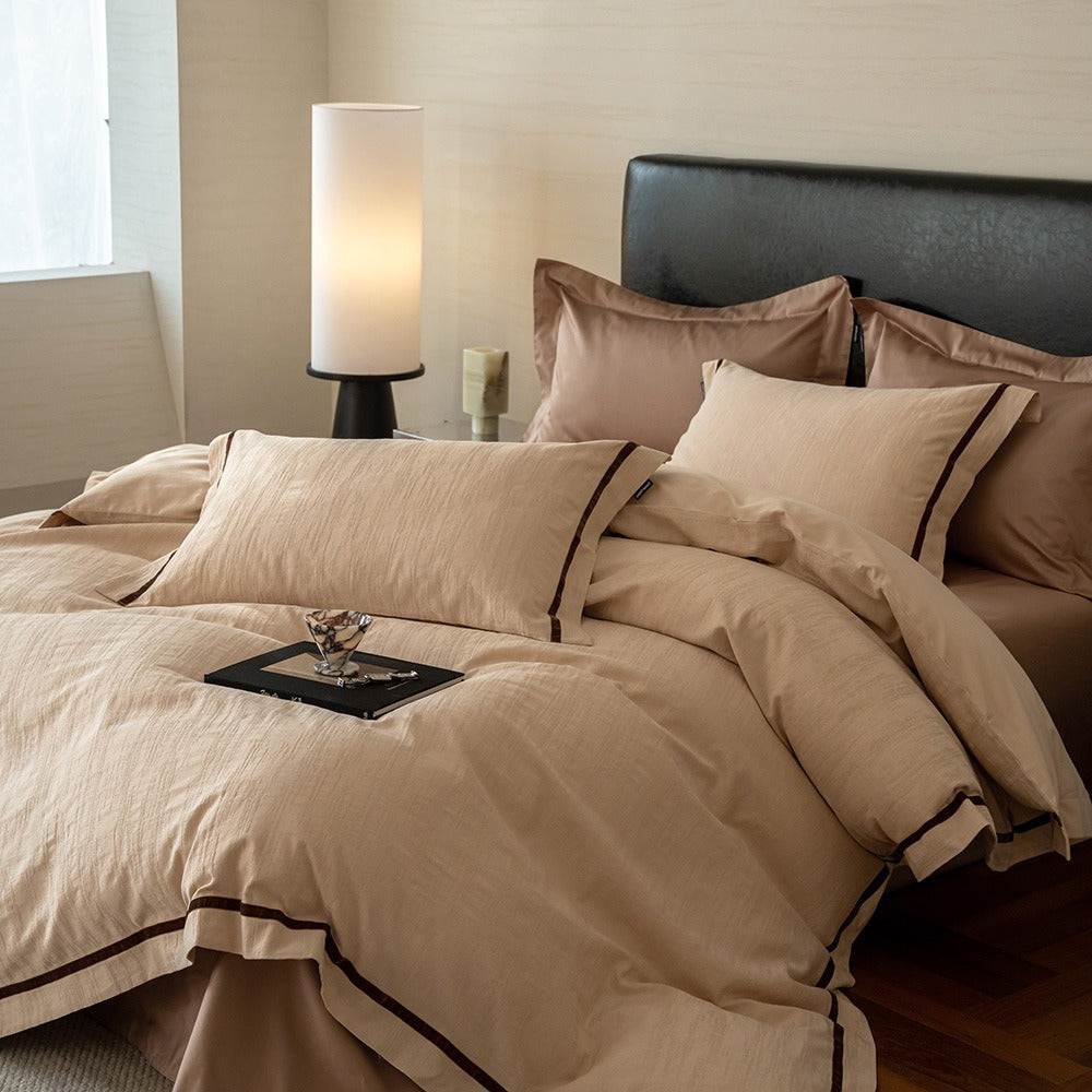 Botanical Jacquard Duvet Cover Set
