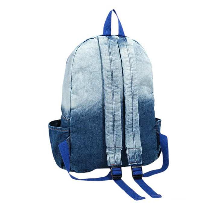 VILZSTUDIOS Y2K denim backpack with butterfly and star patches