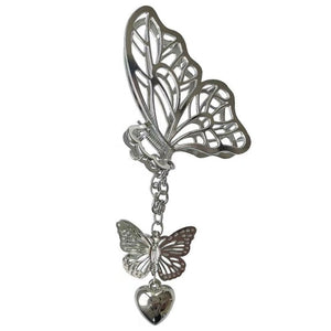 VILZSTUDIOS Butterfly grunge hair claw accessory