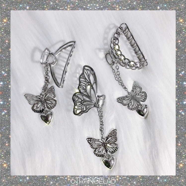 VILZSTUDIOS Butterfly grunge hair claw accessory