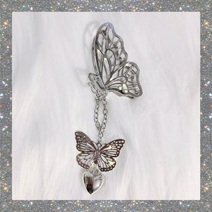 VILZSTUDIOS Butterfly grunge hair claw accessory