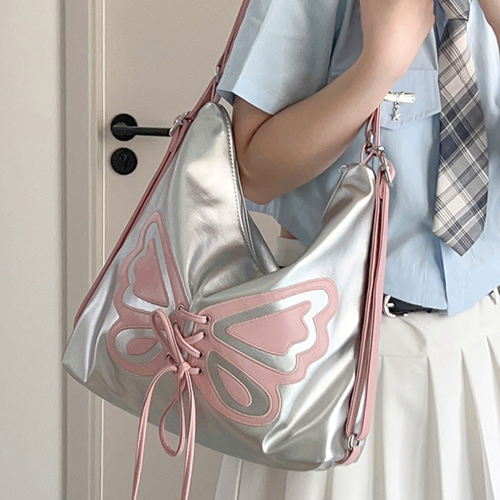 VILZSTUDIOS Stylish handbag with butterfly design