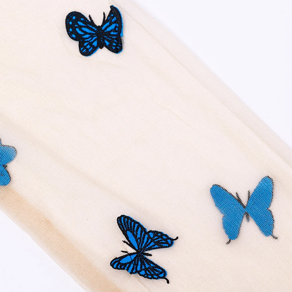 VILZSTUDIOS Sheer tights with butterfly details