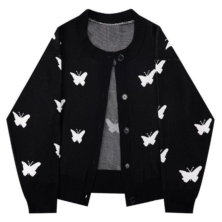 VILZSTUDIOS Butterfly knit cardigan for stylish outfits