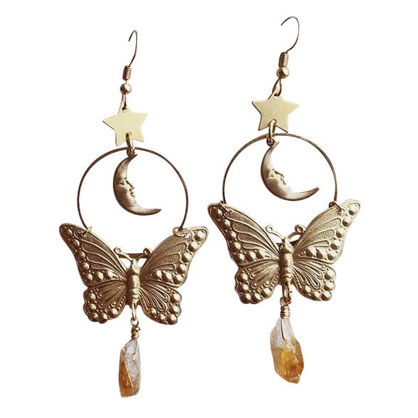 VILZSTUDIOS Stylish butterfly earrings for trendy fashion
