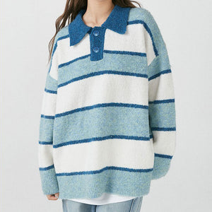 VILZSTUDIOS Striped pullover for casual streetwear style