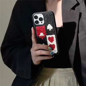 VILZSTUDIOS Stylish iPhone case with a poker theme