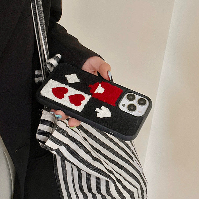 VILZSTUDIOS Stylish iPhone case with a poker theme