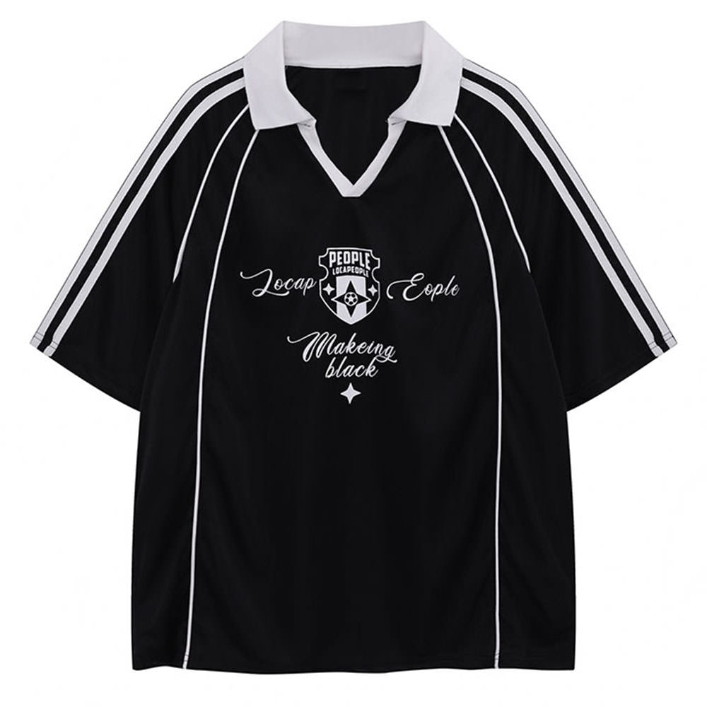 VILZSTUDIOS Casual jersey polo shirt from VILZSTUDIOS