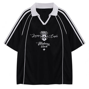VILZSTUDIOS Casual jersey polo shirt from VILZSTUDIOS