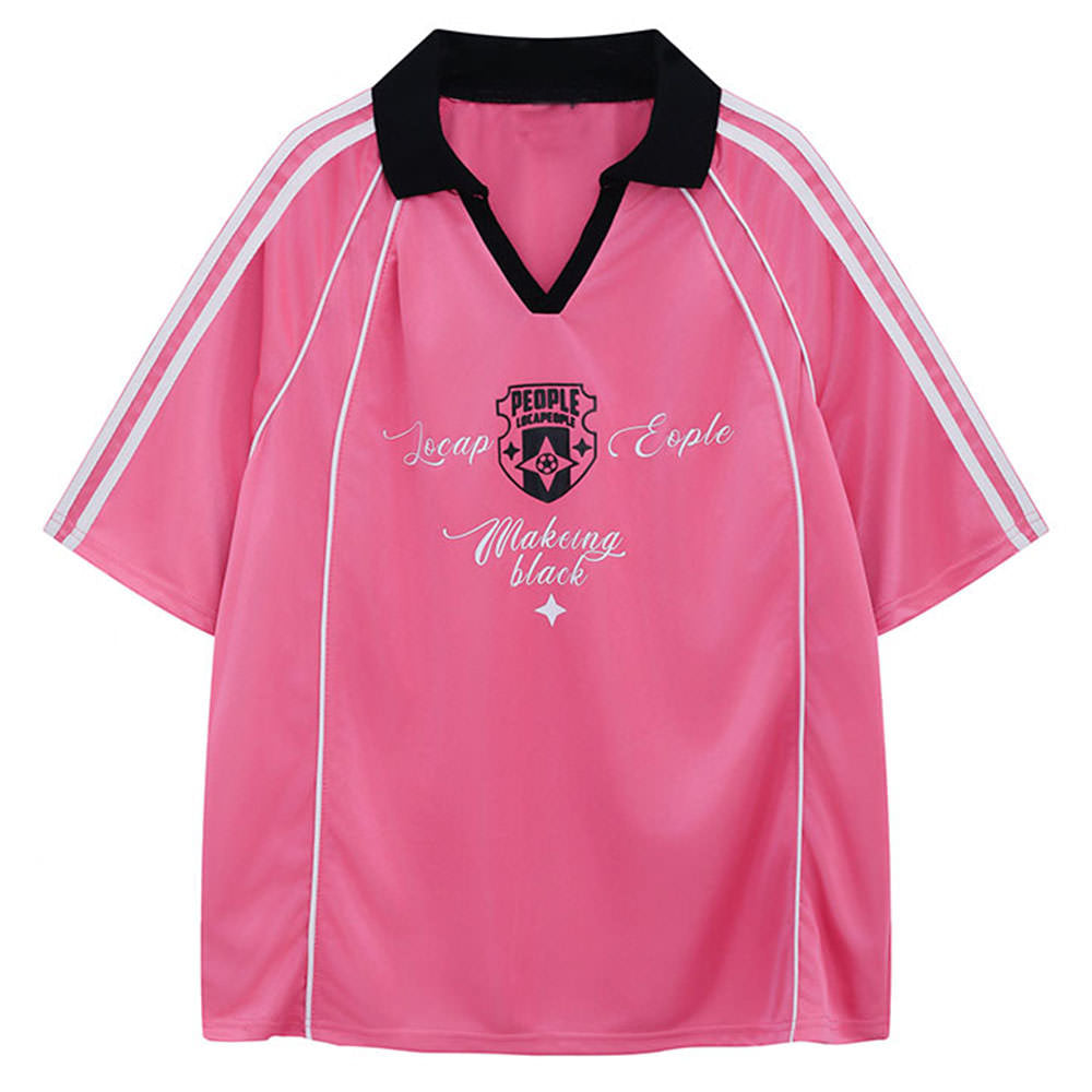 VILZSTUDIOS Casual jersey polo shirt from VILZSTUDIOS