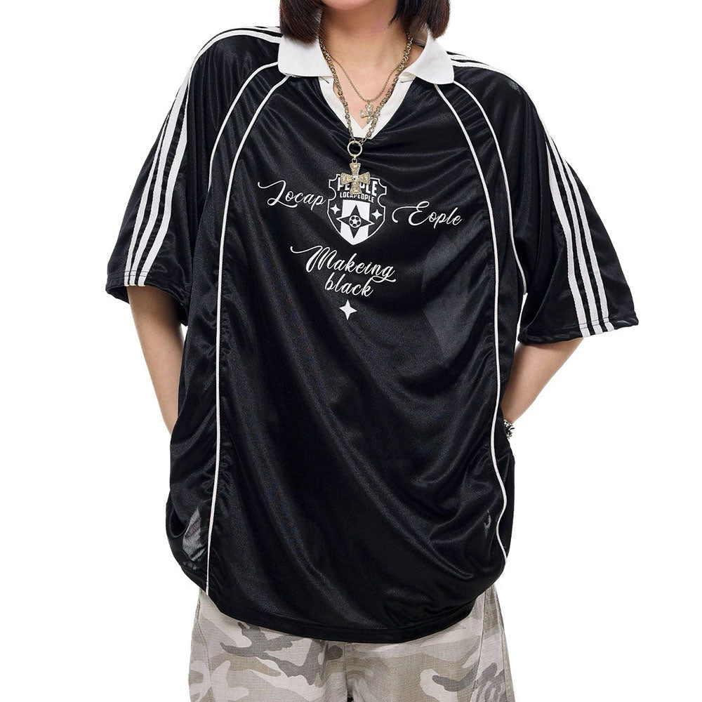 VILZSTUDIOS Casual jersey polo shirt from VILZSTUDIOS