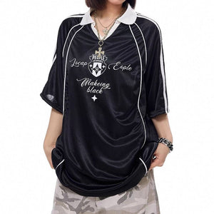 VILZSTUDIOS Casual jersey polo shirt from VILZSTUDIOS