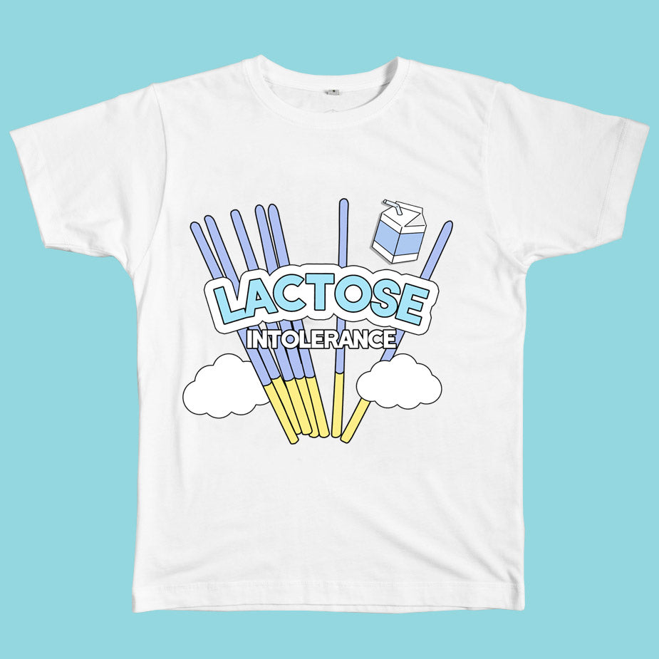 VILZSTUDIOS Lactose Intolerance graphic tee from VILZSTUDIOS