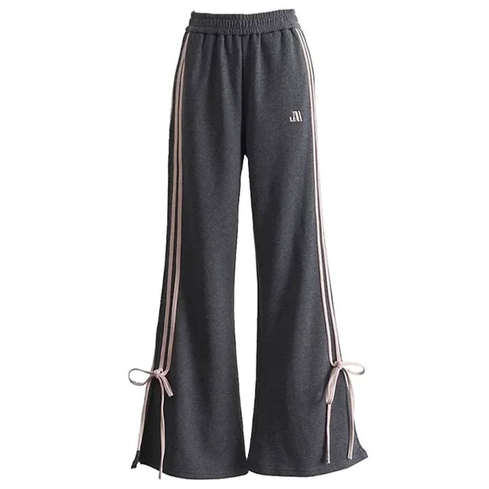 VILZSTUDIOS Casual side stripe sweatpants for streetwear style
