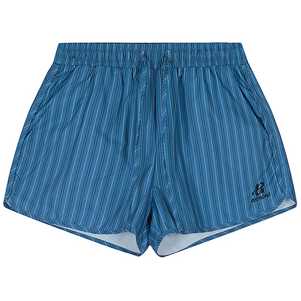 VILZSTUDIOS Casual striped elastic waist shorts by VILZSTUDIOS