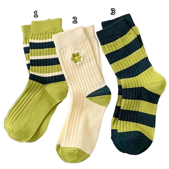 VILZSTUDIOS Striped pack socks for streetwear and fashion