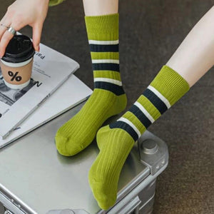 VILZSTUDIOS Striped pack socks for streetwear and fashion