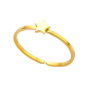 VILZSTUDIOS Adjustable celestial charm ring
