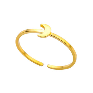 VILZSTUDIOS Adjustable celestial charm ring