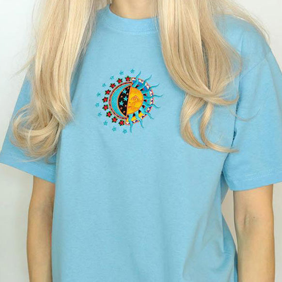 VILZSTUDIOS Celestial graphic oversized t-shirt