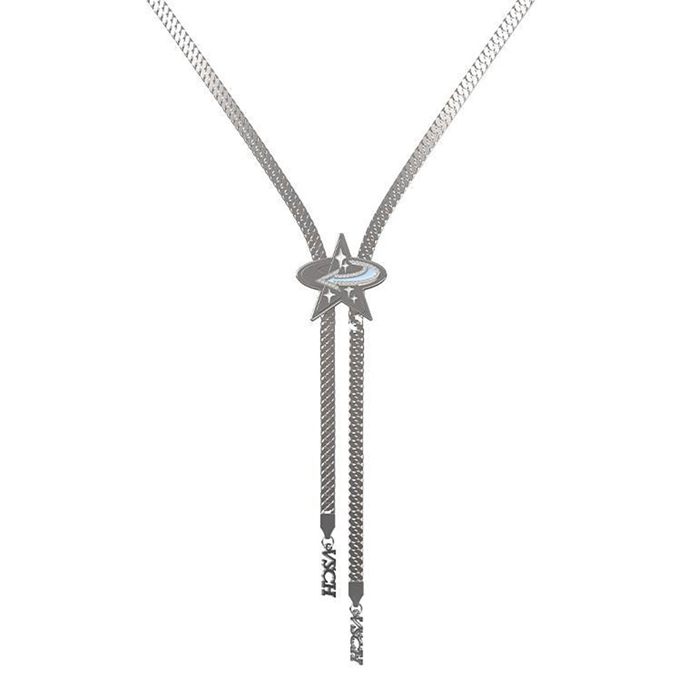 VILZSTUDIOS Stylish chain necklace with shooting star pendant