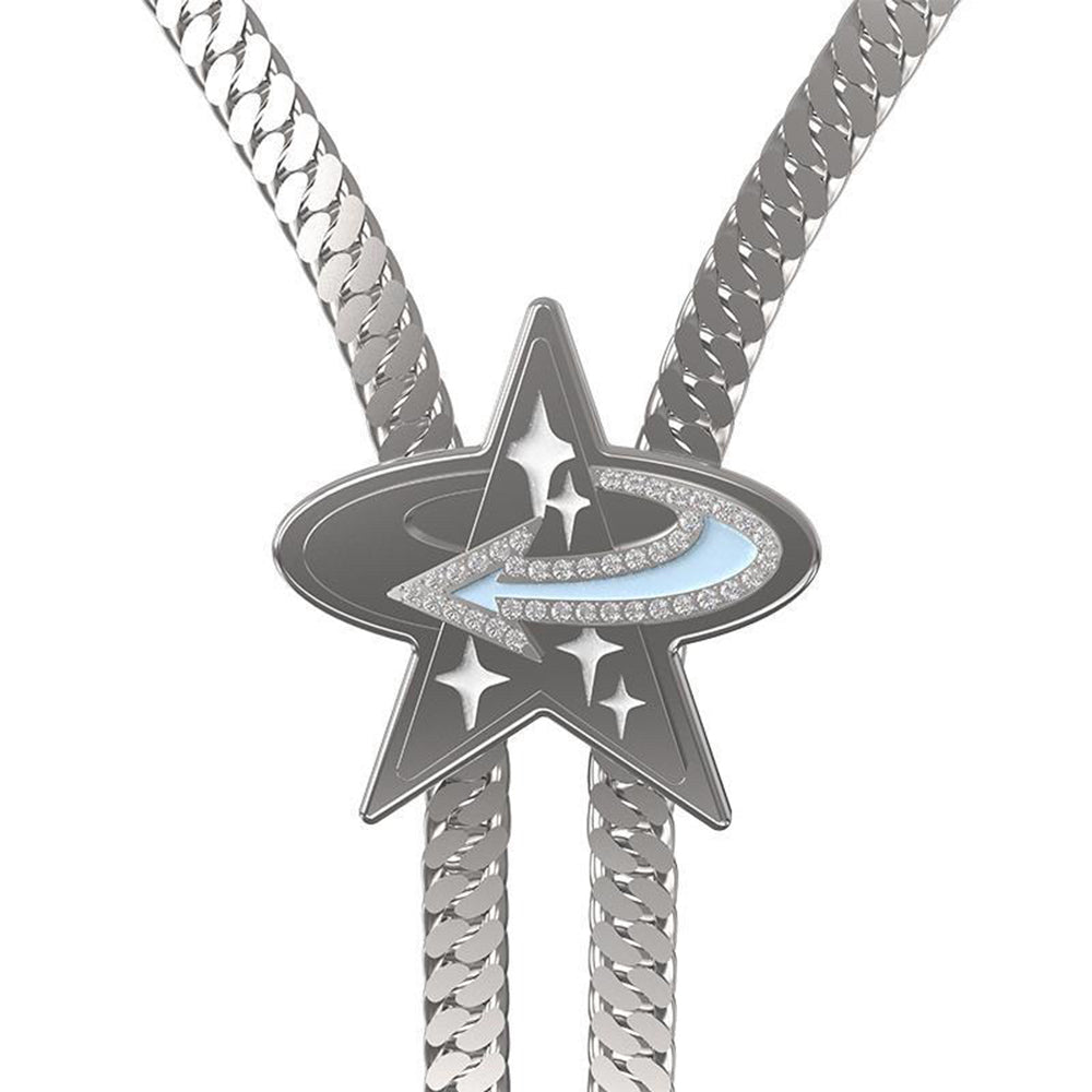 VILZSTUDIOS Stylish chain necklace with shooting star pendant