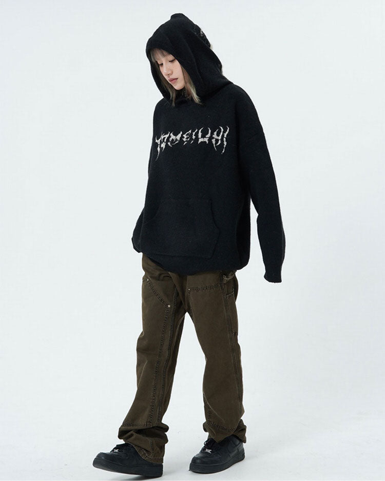 VILZSTUDIOS Centipede textured sweater hoodie from VILZSTUDIOS