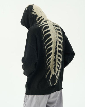 VILZSTUDIOS Centipede textured sweater hoodie from VILZSTUDIOS